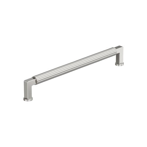 Ballard Zinc Polished Nickel Cabinet Pull 8