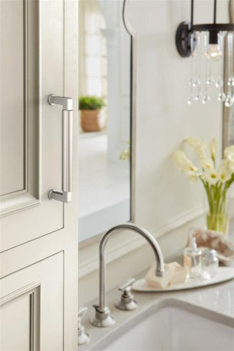 Balon Zinc Polished Nickel Cabinet Pull 27