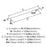 Bar Pulls Carbon Steel Polished Nickel Cabinet Pull 24