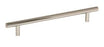 Bar Pulls Carbon Steel Polished Nickel Cabinet Pull 12