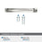 Bellamy Zinc Polished Nickel Cabinet Pull 18