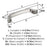 Bellamy Zinc Polished Nickel Cabinet Pull 9