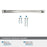 Bellamy Zinc Polished Nickel Cabinet Pull 19