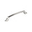Bellamy Zinc Polished Nickel Cabinet Pull 8