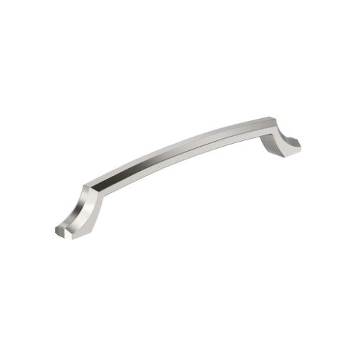 Bellamy Zinc Polished Nickel Cabinet Pull 8