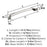 Bellamy Zinc Polished Nickel Cabinet Pull 16