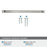 Bellamy Zinc Polished Nickel Cabinet Pull 20