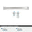 Blackrock Zinc Polished Nickel Cabinet Pull 15