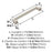 Blackrock Zinc Polished Nickel Cabinet Pull 10