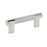 Bronx Zinc & Stainless Steel Polished Nickel Cabinet Pull 3