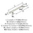 Bronx Zinc & Stainless Steel Polished Nickel Cabinet Pull 11