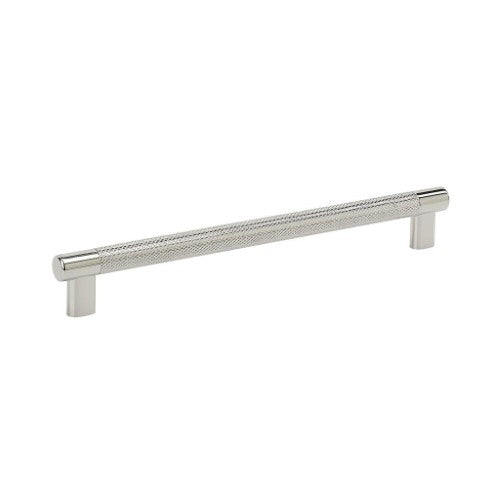 Bronx Zinc & Stainless Steel Polished Nickel Cabinet Pull 1