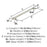Bronx Zinc & Stainless Steel Polished Nickel Cabinet Pull 7