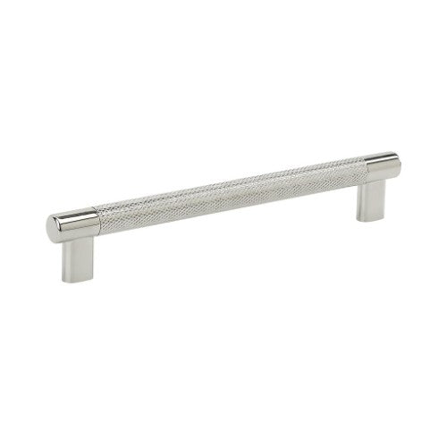 Bronx Zinc & Stainless Steel Polished Nickel Cabinet Pull 6
