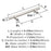Caliber Zinc Polished Nickel Cabinet Pull 11