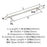 Caliber Zinc Polished Nickel Cabinet Pull 9
