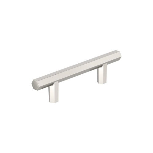 Caliber Zinc Polished Nickel Cabinet Pull 3