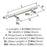 Caliber Zinc Polished Nickel Cabinet Pull 10