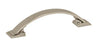 Candler Zinc Polished Nickel Cabinet Pull 7