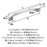 Candler Zinc Polished Nickel Cabinet Pull 16