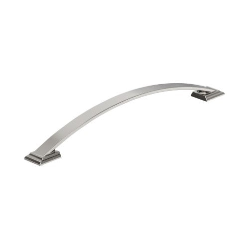 Candler Zinc Polished Nickel Cabinet Pull 2