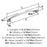 Candler Zinc Polished Nickel Cabinet Pull 14