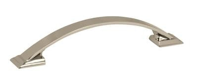 Candler Zinc Polished Nickel Cabinet Pull 8
