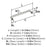 Collet Zinc Polished Nickel Cabinet Pull 12