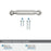 Cowrie Zinc Polished Nickel Cabinet Pull 17