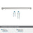 Cowrie Zinc Polished Nickel Cabinet Pull 21