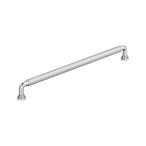 Cowrie Zinc Polished Nickel Cabinet Pull 7
