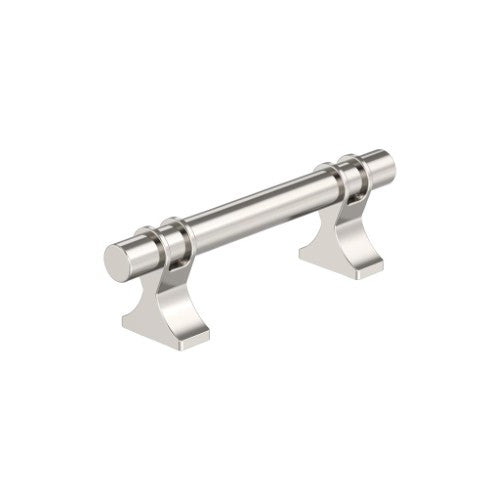 Davenport Zinc Polished Nickel Cabinet Pull 4