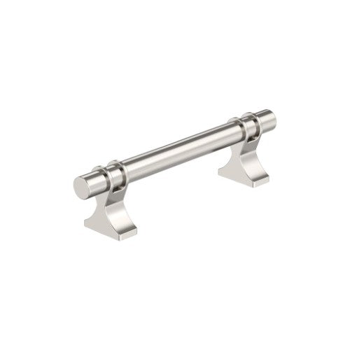 Davenport Zinc Polished Nickel Cabinet Pull 5