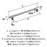 Davenport Zinc Polished Nickel Cabinet Pull 9