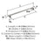 Davenport Zinc Polished Nickel Cabinet Pull 11