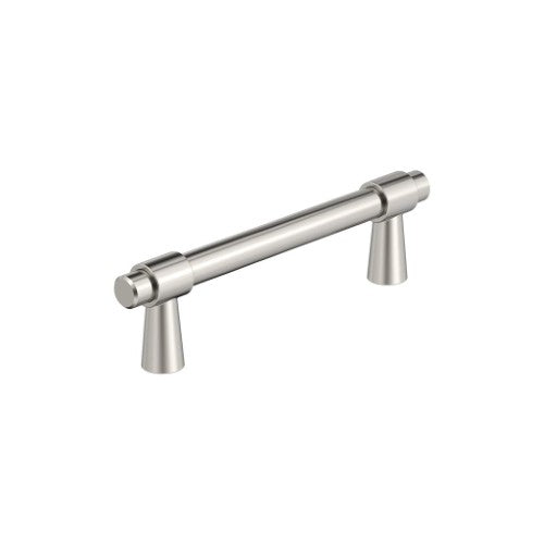 Destine Zinc Polished Nickel Cabinet Pull 2