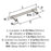 Destine Zinc Polished Nickel Cabinet Pull 10