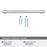 Destine Zinc Polished Nickel Cabinet Pull 20