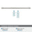 Destine Zinc Polished Nickel Cabinet Pull 24