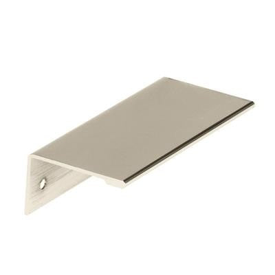 Edge Pulls Aluminum Polished Nickel Cabinet Pull 1