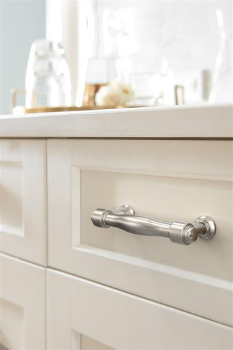 Enlivity Zinc Polished Nickel Cabinet Pull 25