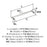 Enlivity Zinc Polished Nickel Cabinet Pull 13
