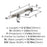 Everett Zinc Polished Nickel Cabinet Pull 9