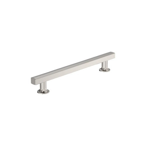 Everett Zinc Polished Nickel Cabinet Pull 4
