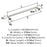 Factor Zinc Polished Nickel Cabinet Pull 16
