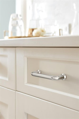 Factor Zinc Polished Nickel Cabinet Pull 25