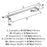 Factor Zinc Polished Nickel Cabinet Pull 12