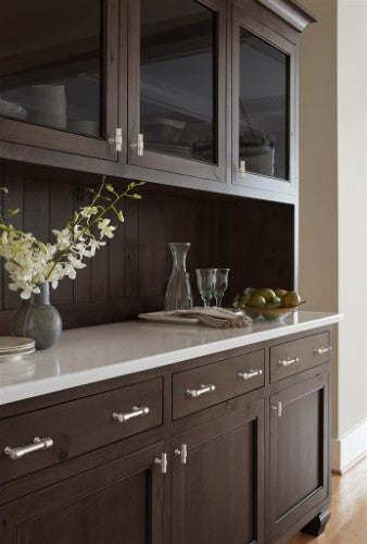 Faircrest Zinc & Steel Polished Nickel Cabinet Pull 29