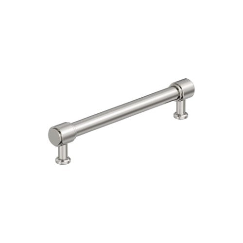 Faircrest Zinc & Steel Polished Nickel Cabinet Pull 6
