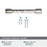 Fairfax Zinc Polished Nickel Cabinet Pull 15